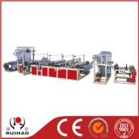 Ribbon-through Continuous-Rolled bag making machine